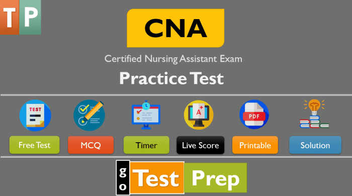 Hosa nursing assistant practice test