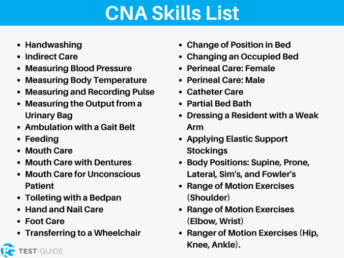 Hosa nursing assistant practice test