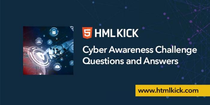 Answers to cyber awareness challenge 2023