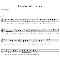 Good night ladies song lyrics