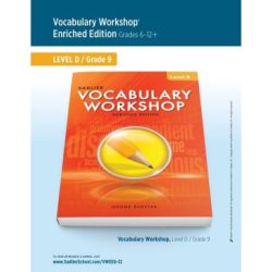 Vocabulary workshop level d unit 3 answer key