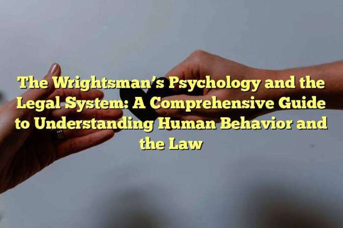 Wrightsman's psychology and the legal system 10th edition